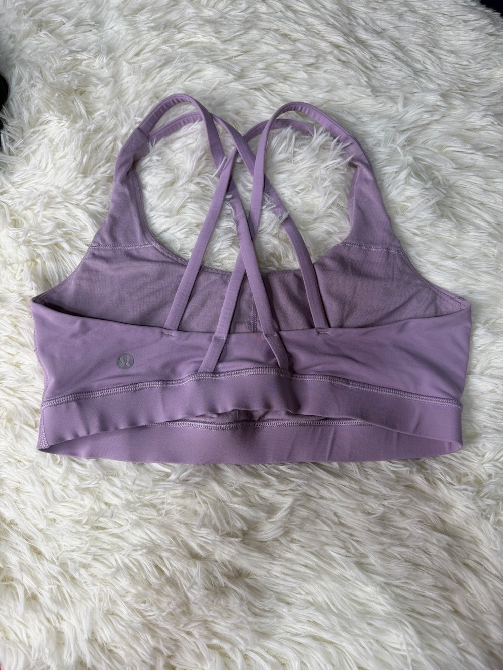 Lululemon Size 8 Sports Bra, yoga, training, Athleisure, workout, soft, Slick - Picture 4 of 5